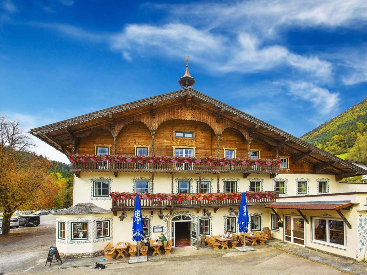 Alpenlodge, Ferienwohnung 3 Thiersee Bagian luar foto
